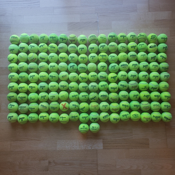 10/$5 Used Tennis Balls - Picture 2 of 2